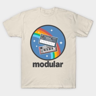 Modular Synthesizer Synth Drum Machine Bass Techno T-Shirt